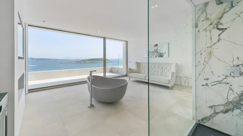 Luxurious villa in first sea line of Cala Vinyas with views to Sa Porrassa — photo 12