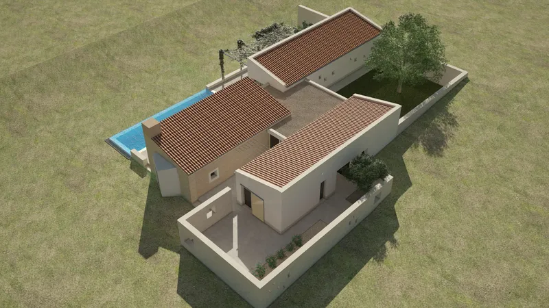 V672 – Beautiful under construction finca with unique views of the landscape in Manacor — photo 6
