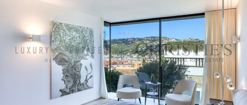 Modern newly built villa in Port Andratx town center location with views of the harbour — photo 11