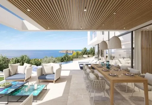Elegant villa with stunning panoramic sea views in Nova Santa Ponsa — photo 6