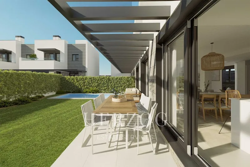 Exclusive terraced house in the south of Mallorca by the sea with pool – contemporary design — photo 5