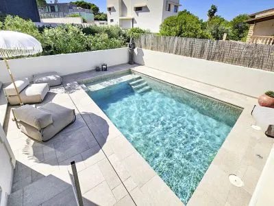 Colònia de Sant Pere: Modern house near the harbour Pool, separate apartment and holiday rental licence — photo 5