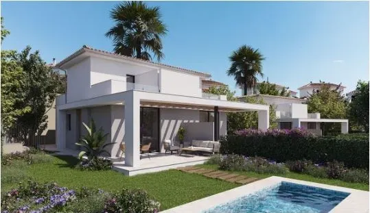 Project of a community of luxury villas for sale in Cala Romantica on the east of Majorca — photo 2