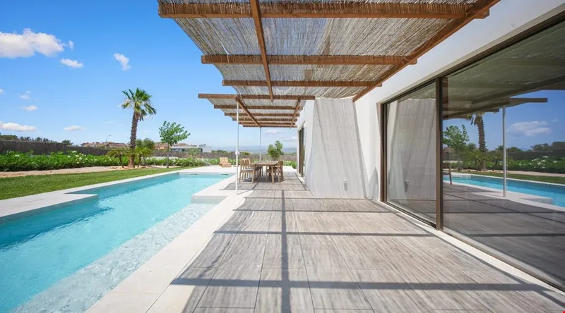 Architectural designer villa with panoramic roof terrace in Son Gual — photo 8