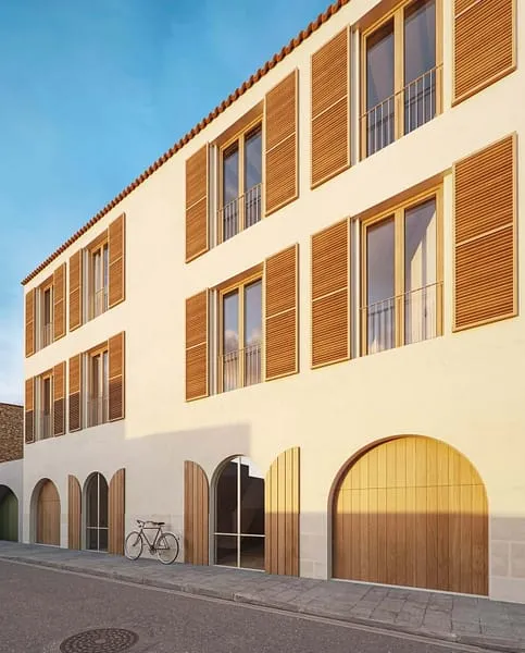 Licensed Townhouse Project for Sale in Santanyí, Mallorca | Pool & Courtyard — photo 1