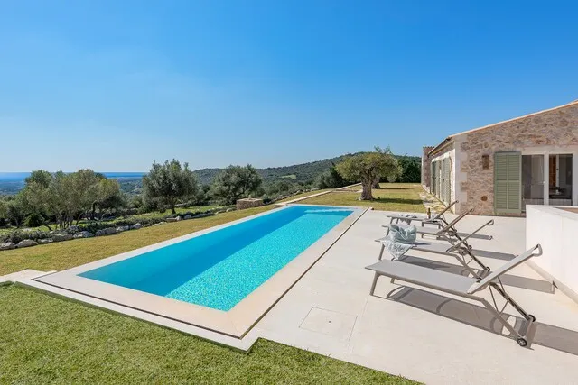Luxurious new finca with sea view for sale near Sant Llorenç, Northeast Mallorca — photo 1