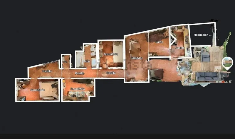 Spacious ground floor with private garden in Ciudad Jardín — photo 7