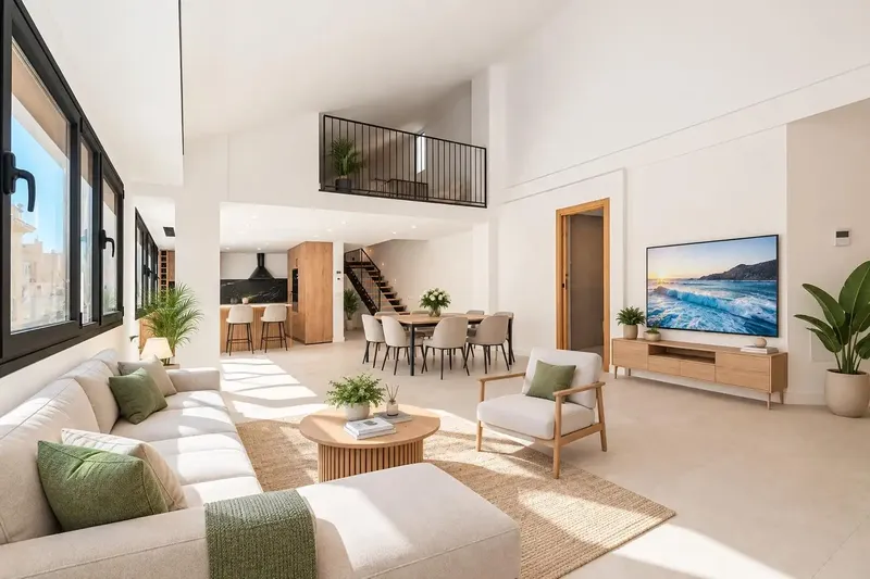At Experience Home we love houses with personality, and this spectacular penthouse in the heart of Palma has stolen our heart. If — photo 1