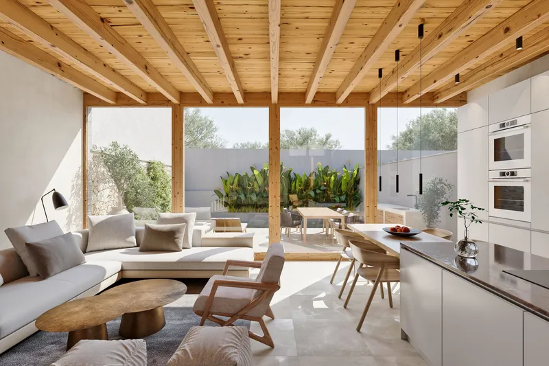 Exclusive townhouse project with pool and terraces in Son Espanyolet — photo 3
