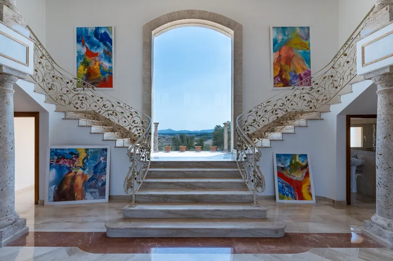 Imposing Hilltop Villa with Panoramic Countryside Views close to Muro — photo 2
