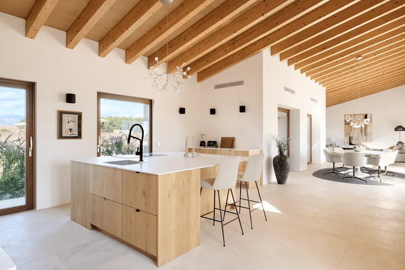 Newly built estate with vineyards in Biniali — photo 12
