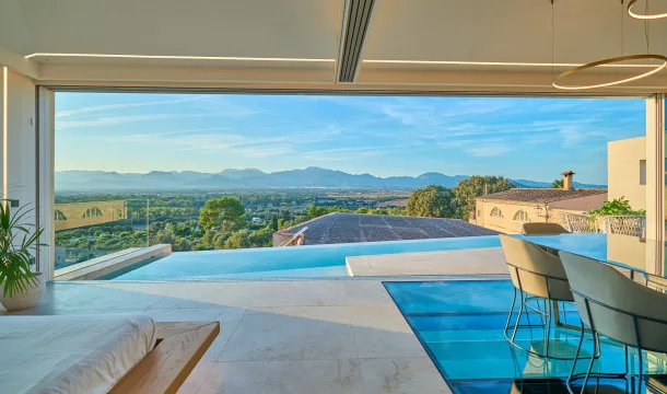 Modern and bright villa with panoramic views in Costitx — photo 8
