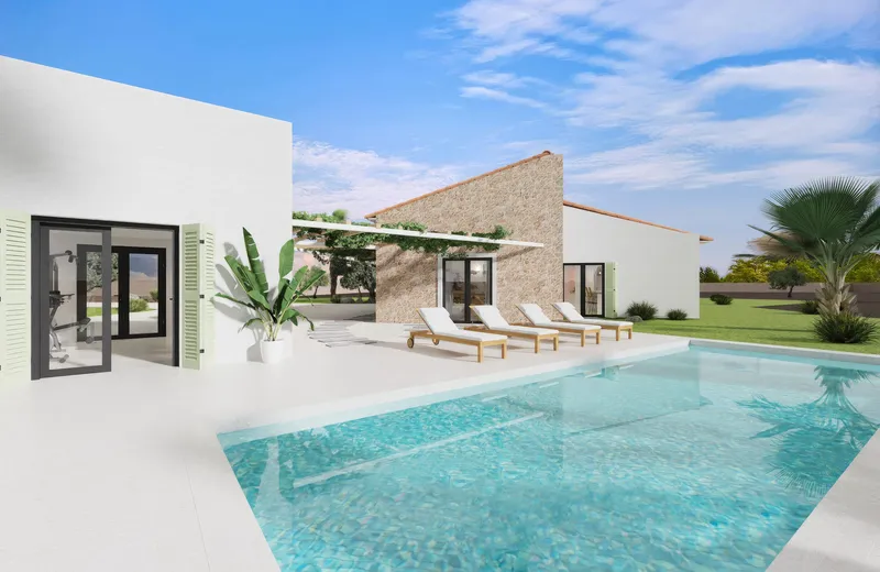 Newly built house with project in Marratxinet — photo 2