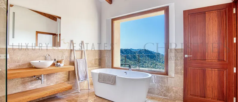 Mediterranean finca in Andratx with panoramic views and vacation rental license — photo 8
