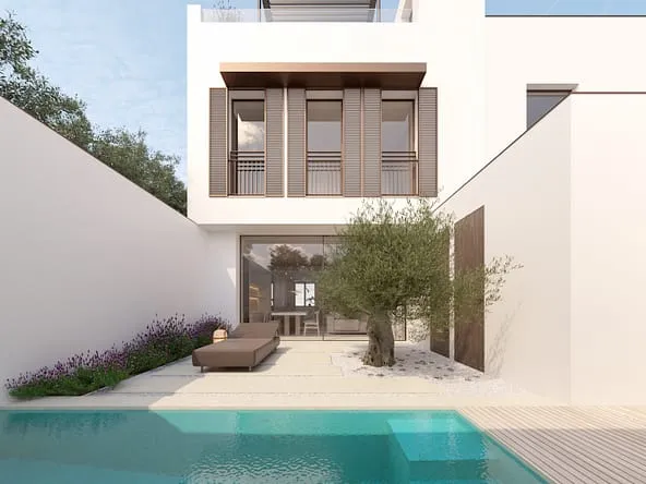 Townhouse project with building license in El Molinar — photo 1
