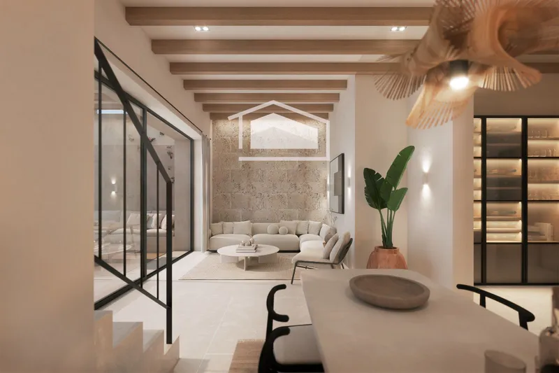 Newly built house with pool and terrace for sale in Ses Salines — photo 4