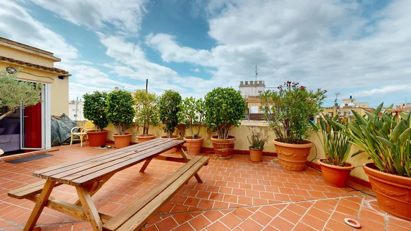 Bright penthouse with large terrace next to Paseo Mallorca — photo 11