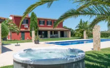 Beautiful finca with large pool and tennis court in Campos, Mallorca — photo 1