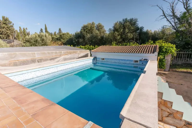 Rustic finca with pool, views and own olive oil production in Santa Eugènia — photo 8