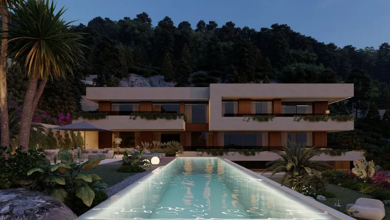 Project Villa Serena! Building plot in Son Vida with project for a luxury designer villa — photo 7