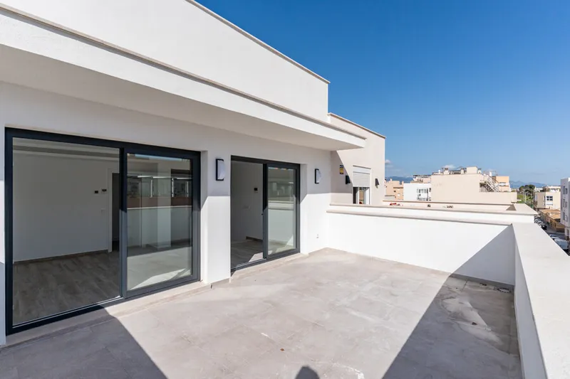 Unique Townhouse with Private Garage, Lift and Sea View in Portixol — photo 6
