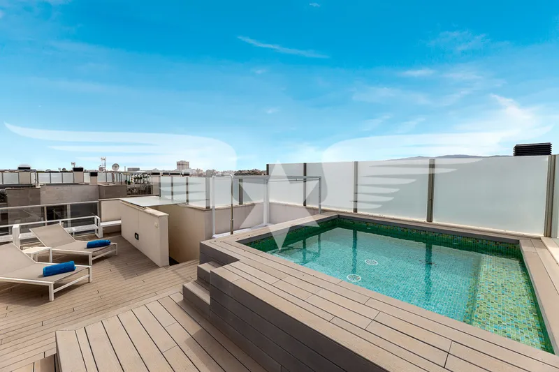 Palma | Commission-free | Penthouse with roof terrace and private pool — photo 1