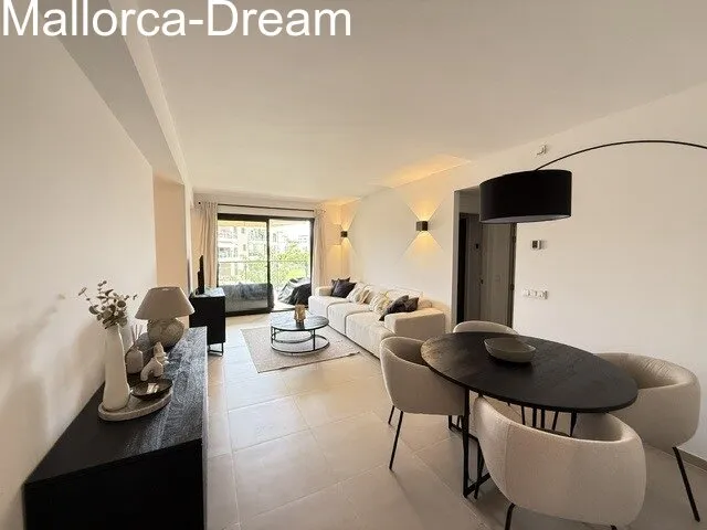 Sa Coma: Stylish Apartment with Communal Pool in Sa Coma — photo 11