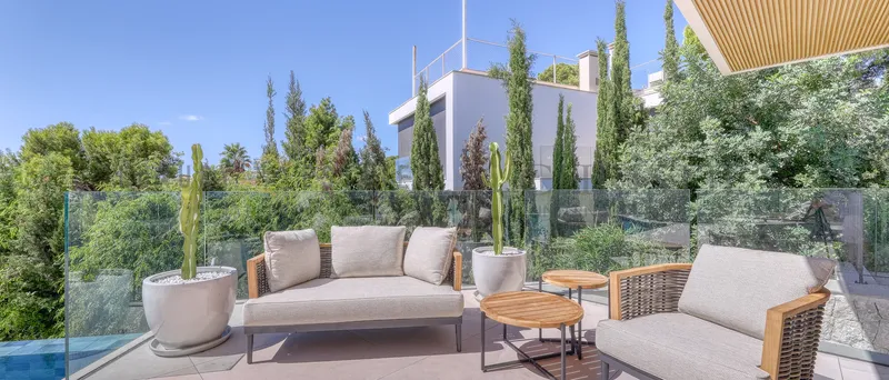 Modern new build villa in Bendinat with partial sea views and close to the beach — photo 10