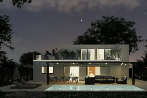 Bahia Grande, modern newly-built chalet in a popular residential area in Bahia Grande — photo 3