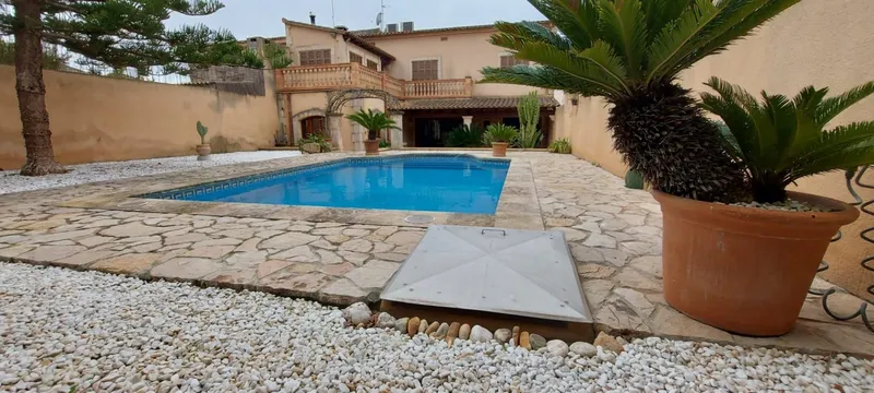 House in the village with pool, next to the Rafa Nadal Academy (Manacor) — photo 12
