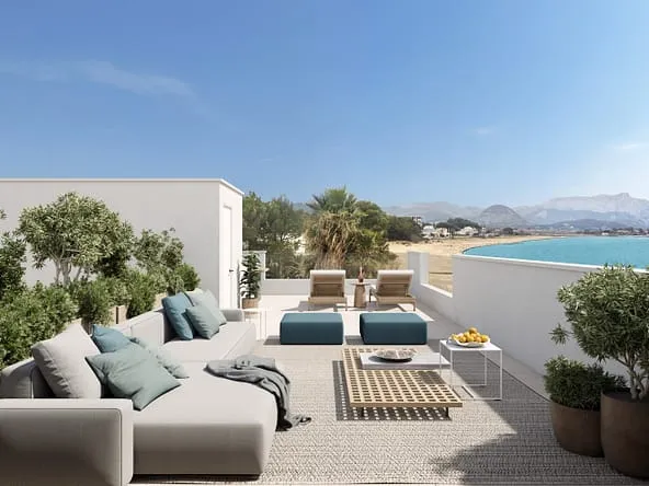 Newly Built Sea View Town House in Alcudia — photo 1