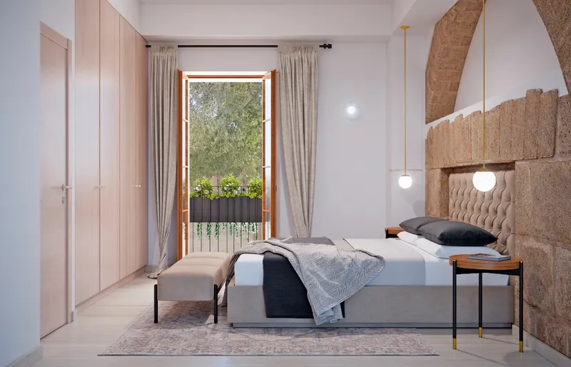 Stunning luxury ground-floor flat, 2 bedrooms, 2 bathrooms, terrace, Calatrava, Palma — photo 3