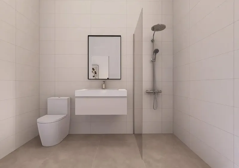 Modern minimalist Nordic-style penthouse of approx. 55 m² — photo 8