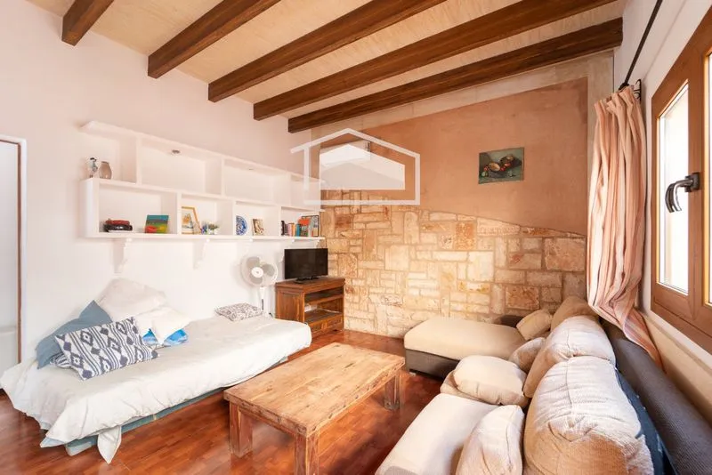 Village house in Ses Salines, with 125 m2, 2 bedrooms, pool and storage room — photo 1