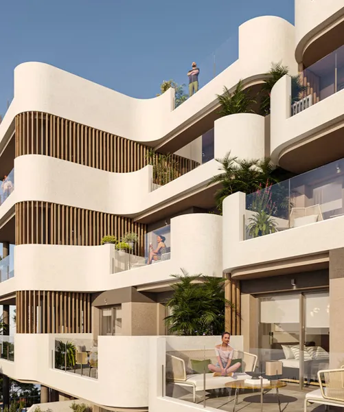 Modern apartments in Cala Lliteres, just 250 meters from the sea — photo 2