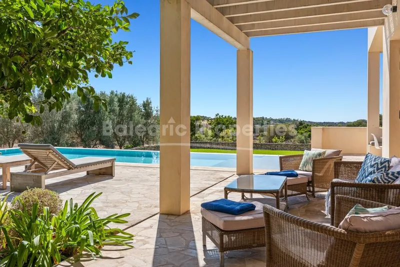 Villa with rental license and tennis court for sale near Ses Salines, Mallorca — photo 2