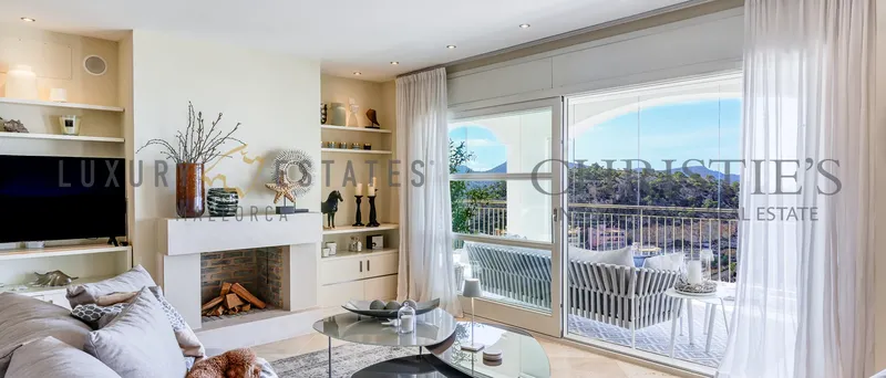 Large sea view apartment in Port Andratx in luxury residential complex Nido de Aguila — photo 2