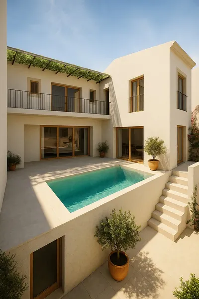 Renovation project town house for sale in Pollensa, North Mallorca — photo 12