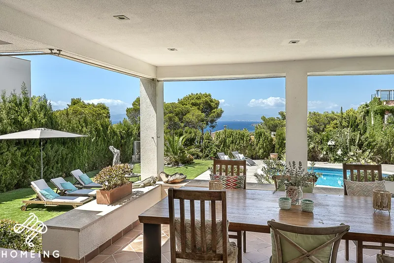 Independent house with garden and private pool. Residential area on the south coast of Mallorca. — photo 3