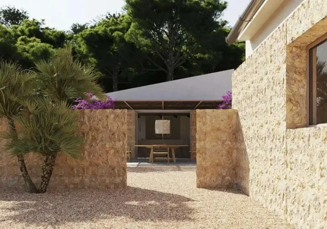 Sea view plot with luxury villa project for sale in Son Macià, East Mallorca — photo 5