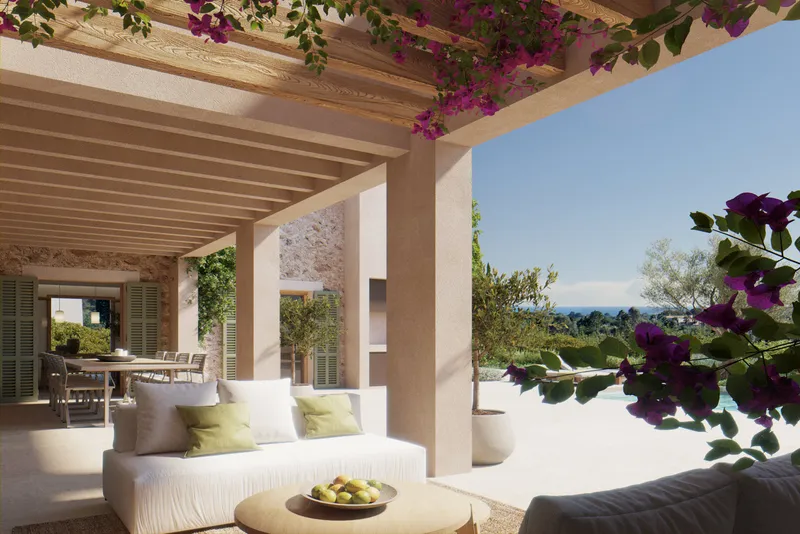 Finca in Son Servera - Natural stone finca with large plot — photo 6