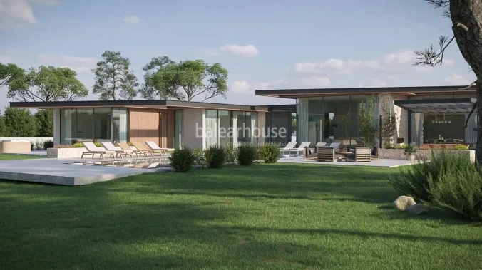 Large Moderna new build villa with garden and pool near the golf and sea in Santa Ponsa — photo 2