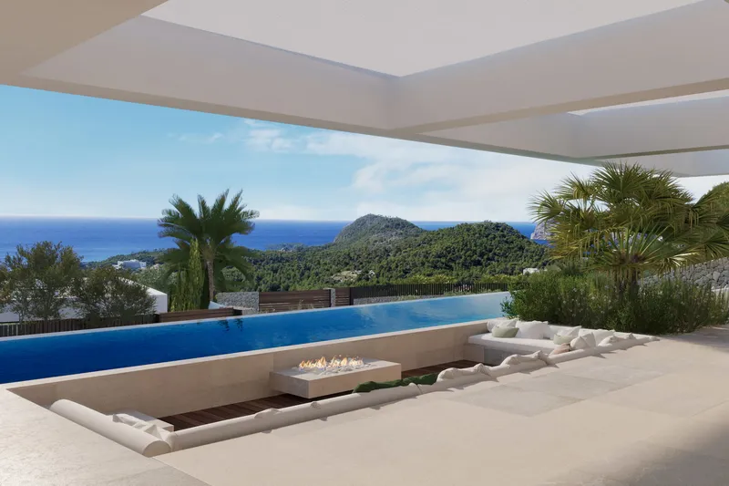 New-build villa of the highest class with breathtaking panoramic sea views — photo 1