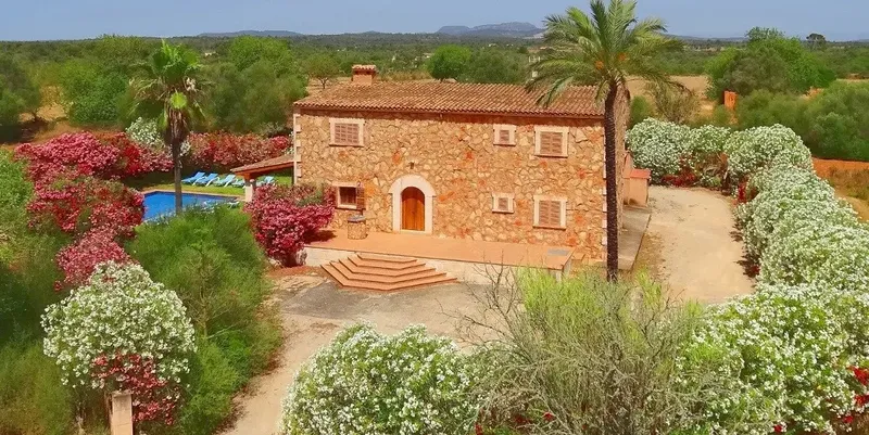 Pool finca on approx. 20,000 m2 large plot between Felanitx and Campos — photo 1