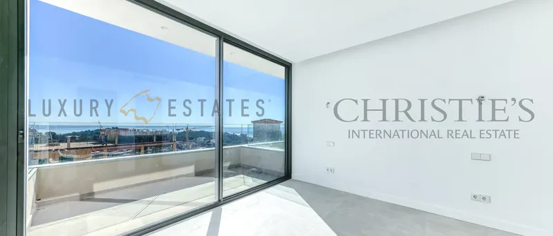 New build corner terraced house in Génova in residential complex with pool and sea views — photo 6