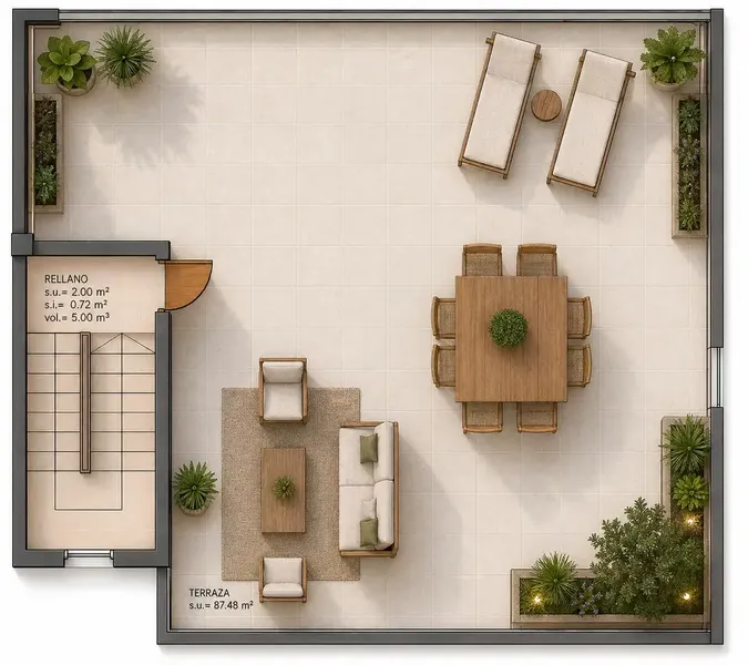Discover a unique opportunity to acquire an exclusive penthouse in a development of only three homes, located in the heart of Pòrtol — photo 3