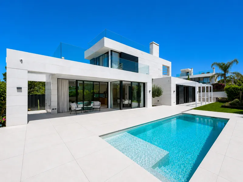 Exceptional new villa with sea views in Puig de Ros Mas — photo 1