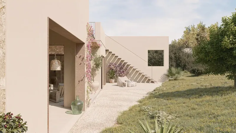 Exclusive village house to be built in Lloseta: contemporary design with Mallorcan character — photo 4