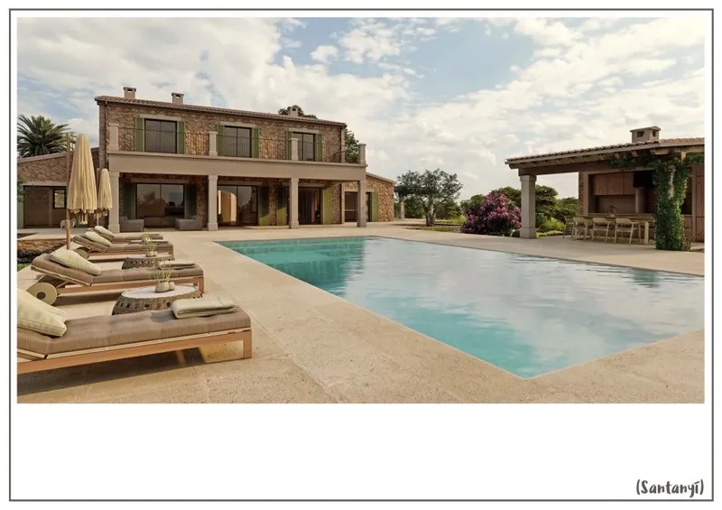 Coming soon luxurious and modern country house in a quiet area in Santanyi — photo 1