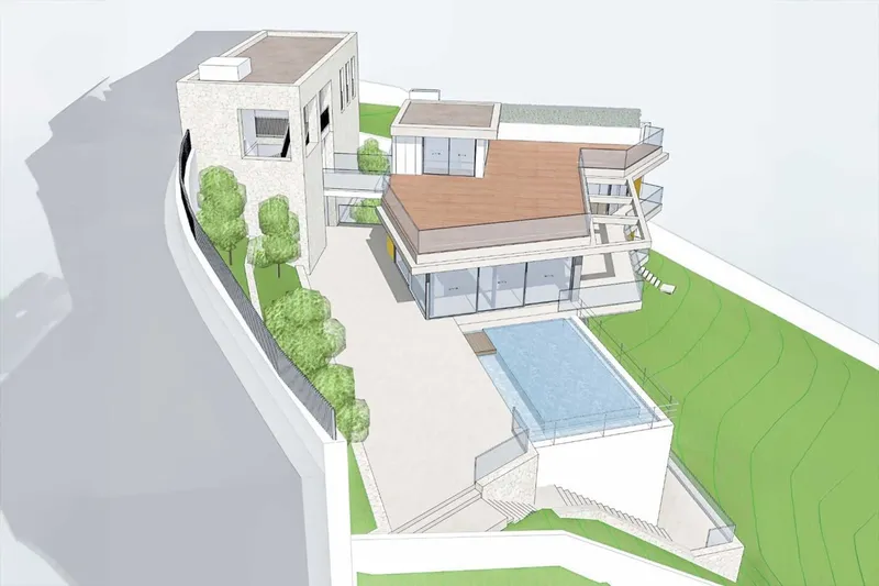 Impressive plot with planning permission and sea views in Son Vida — photo 9